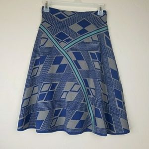 Tracy Reese Blue Sweater Skirt